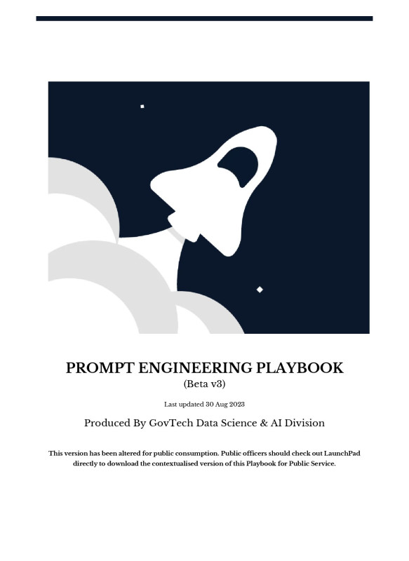 Prompt Engineering Playbook Beta v3